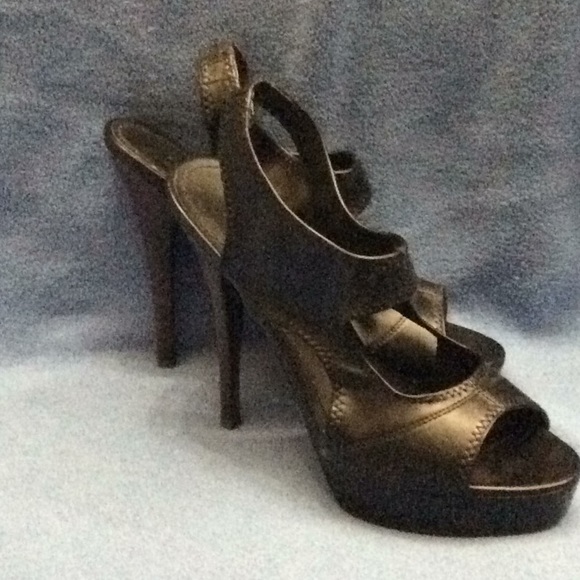 Black Colin Stuart Heels - Picture 3 of 4